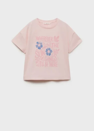 T-shirt imprimé à manches courtes