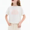 T-shirt imprimé à manches courtes