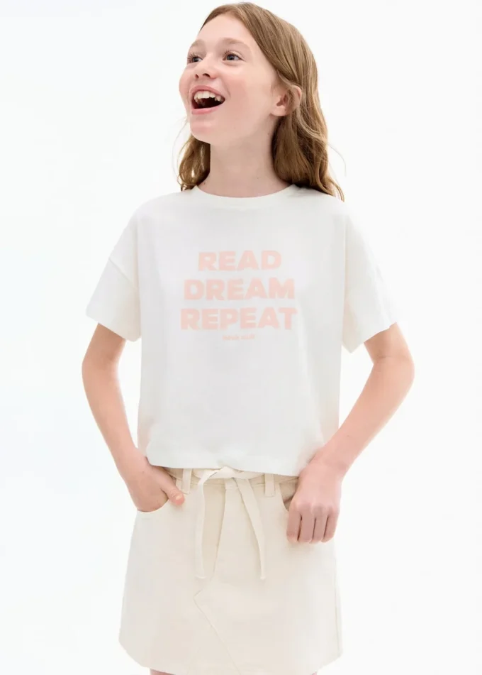 T-shirt imprimé à manches courtes