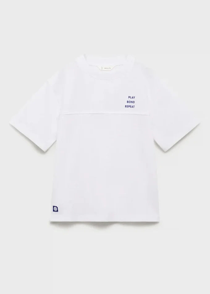 T-shirt imprimé à manches courtes