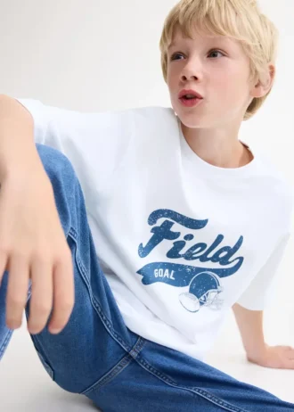 T-shirt imprimé à manches courtes