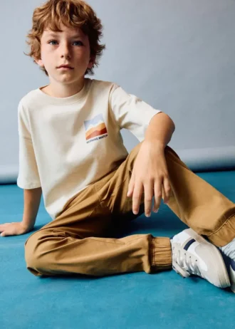 T-shirt imprimé à manches courtes