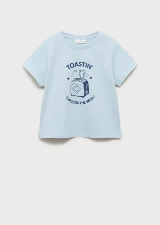 T-shirt imprimé à manches courtes
