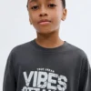T-shirt imprimé à manches courtes