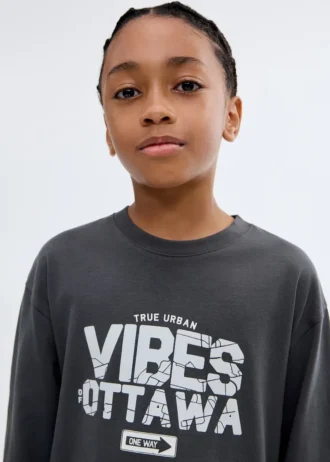 T-shirt imprimé à manches courtes