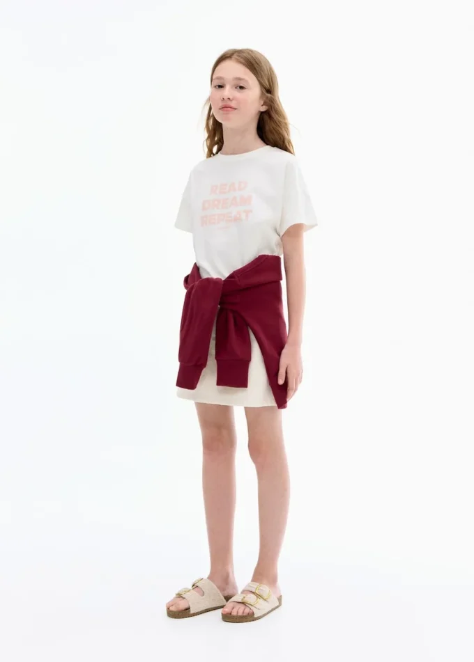 T-shirt imprimé à manches courtes