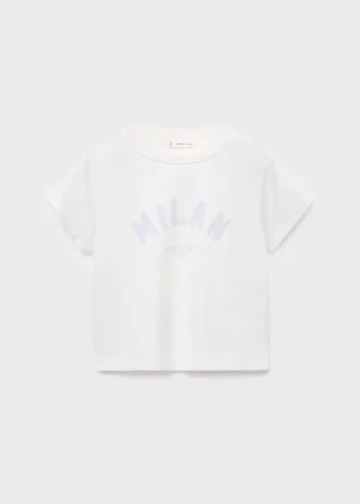 T-shirt imprimé à manches courtes