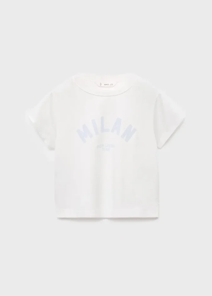 T-shirt imprimé à manches courtes
