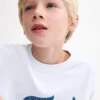 T-shirt imprimé à manches courtes