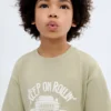 T-shirt imprimé à manches courtes