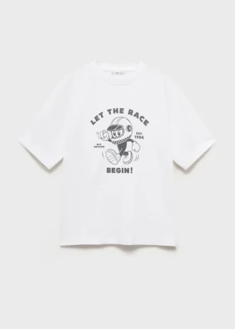 T-shirt imprimé à manches courtes