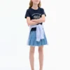 T-shirt imprimé à manches courtes