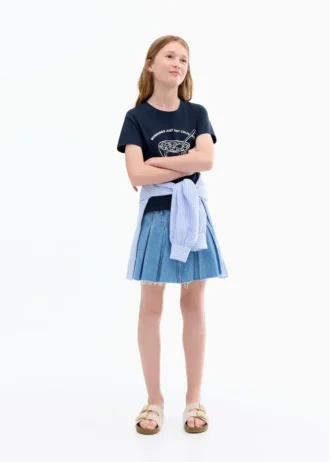 T-shirt imprimé à manches courtes