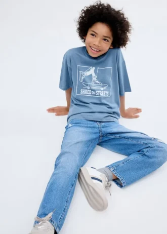 T-shirt imprimé à manches courtes