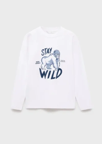 T-shirt imprimé à manches courtes