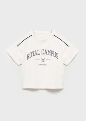 T-shirt imprimé à manches courtes