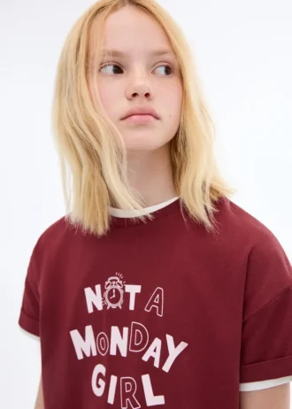 T-shirt imprimé à manches courtes
