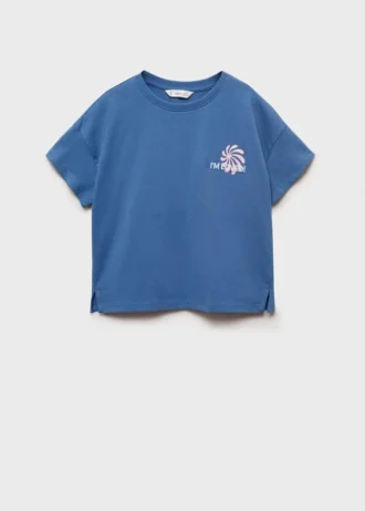 T-shirt imprimé à manches courtes