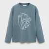 T-shirt imprimé à manches courtes