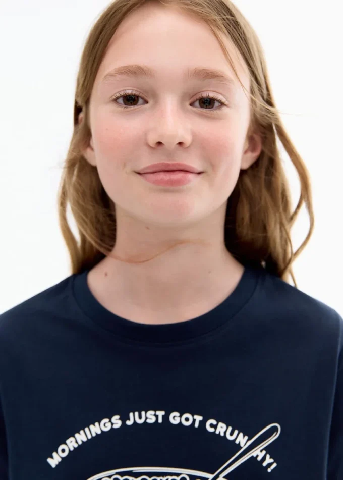 T-shirt imprimé à manches courtes