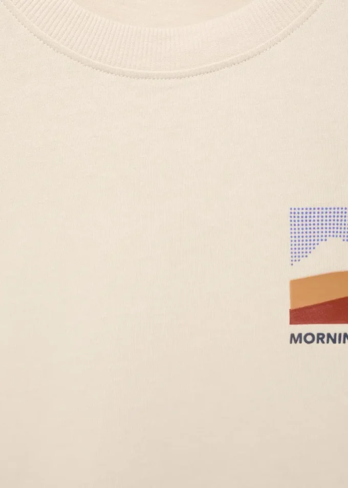 T-shirt imprimé à manches courtes