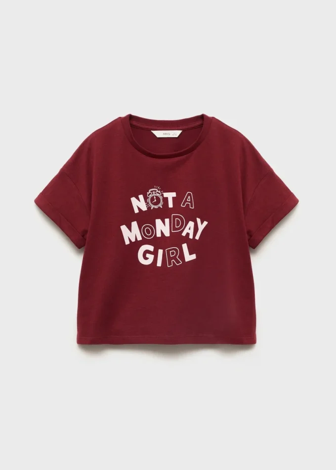 T-shirt imprimé à manches courtes