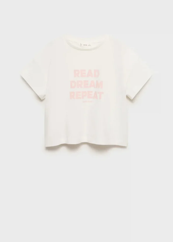 T-shirt imprimé à manches courtes