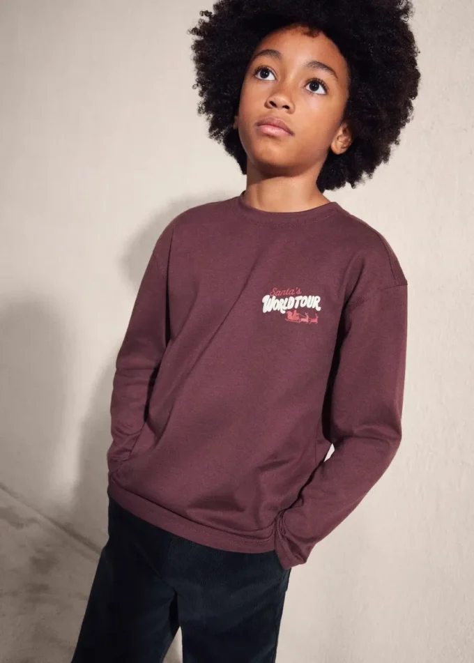 T-shirt imprimé Noël