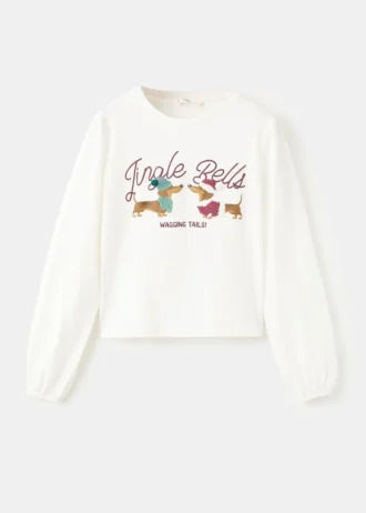 T-shirt imprimé Noël