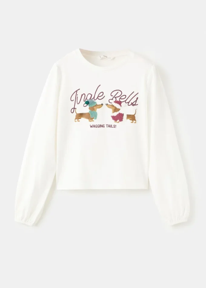 T-shirt imprimé Noël