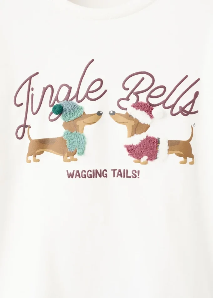 T-shirt imprimé Noël
