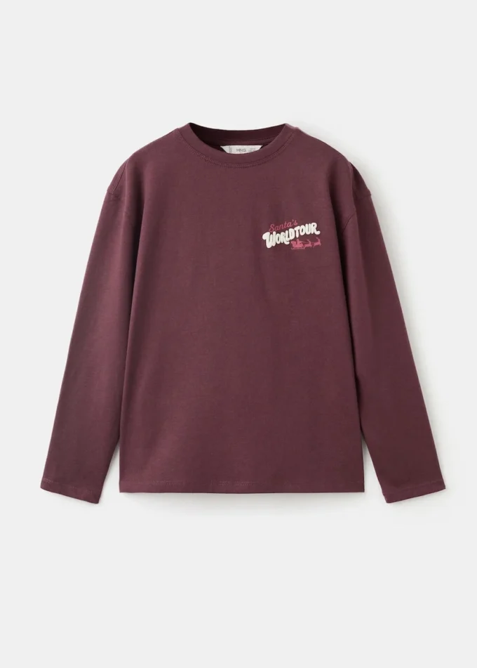 T-shirt imprimé Noël