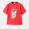 T-shirt imprimé palmiers