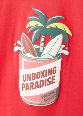 T-shirt imprimé palmiers