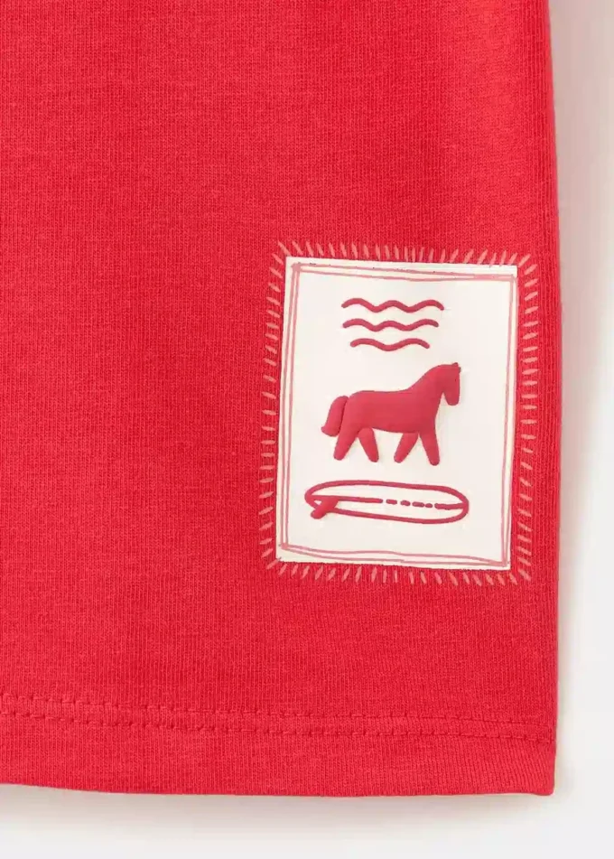 T-shirt imprimé palmiers