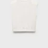 T-shirt imprimé sans manches