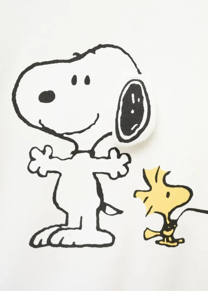 T-shirt imprimé Snoopy
