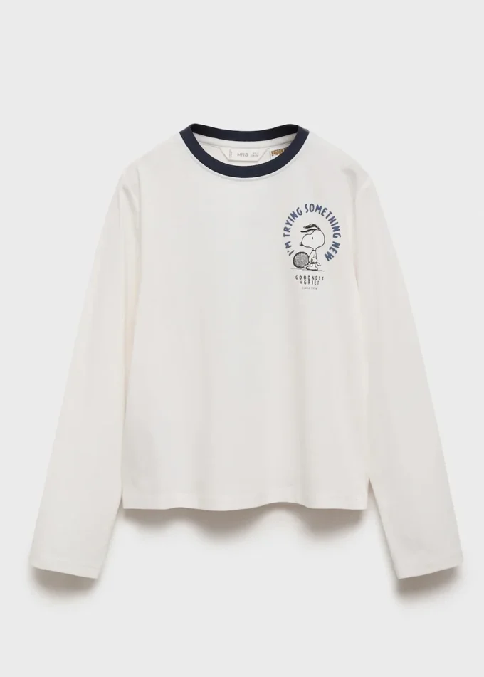 T-shirt imprimé Snoopy