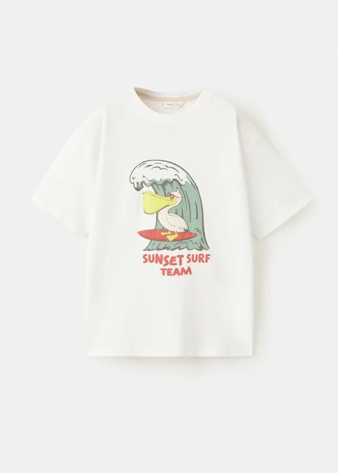 T-shirt imprimé surf