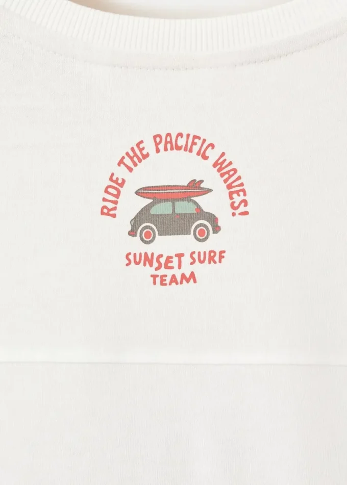 T-shirt imprimé surf