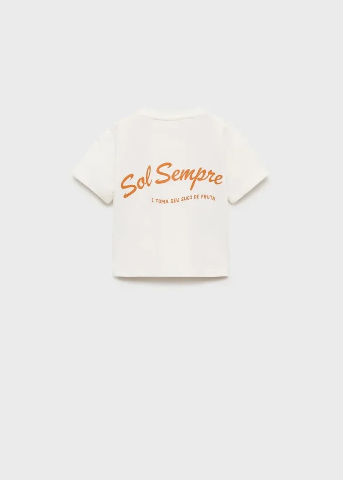 T-shirt à imprimé tropical T-shirt à imprimé tropical