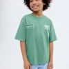 T-shirt à lettres imprimées en relief T-shirt à lettres imprimées en relief