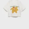 T-shirt à manches courtes brodé