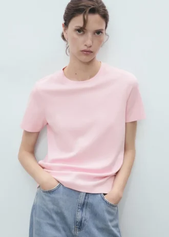 T-shirt à manches courtes en coton