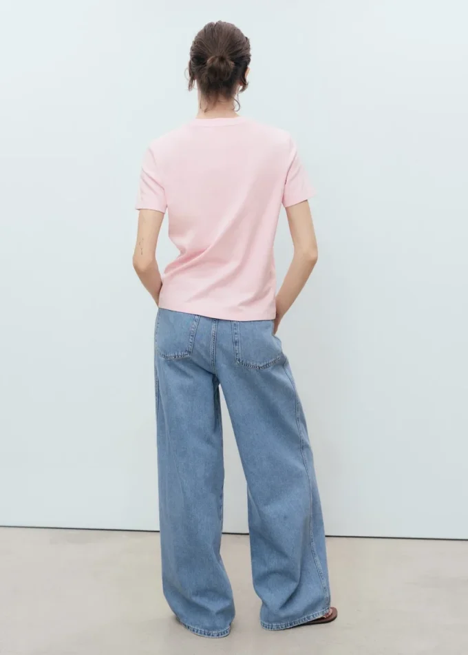 T-shirt à manches courtes en coton