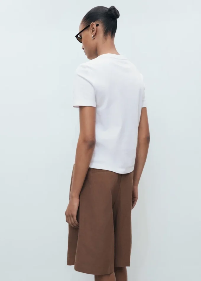T-shirt à manches courtes en coton