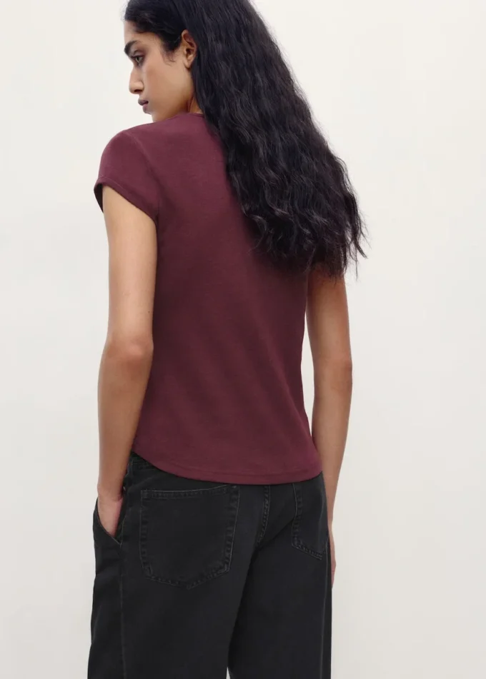 T-shirt à manches courtes en coton