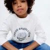 T-shirt à manches longues imprimé