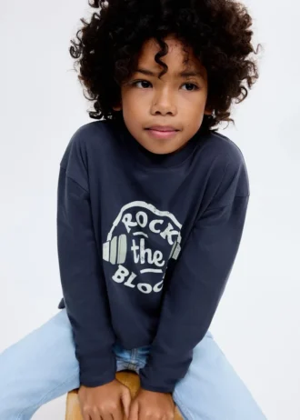 T-shirt à manches longues imprimé