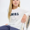 T-shirt à manches longues imprimé